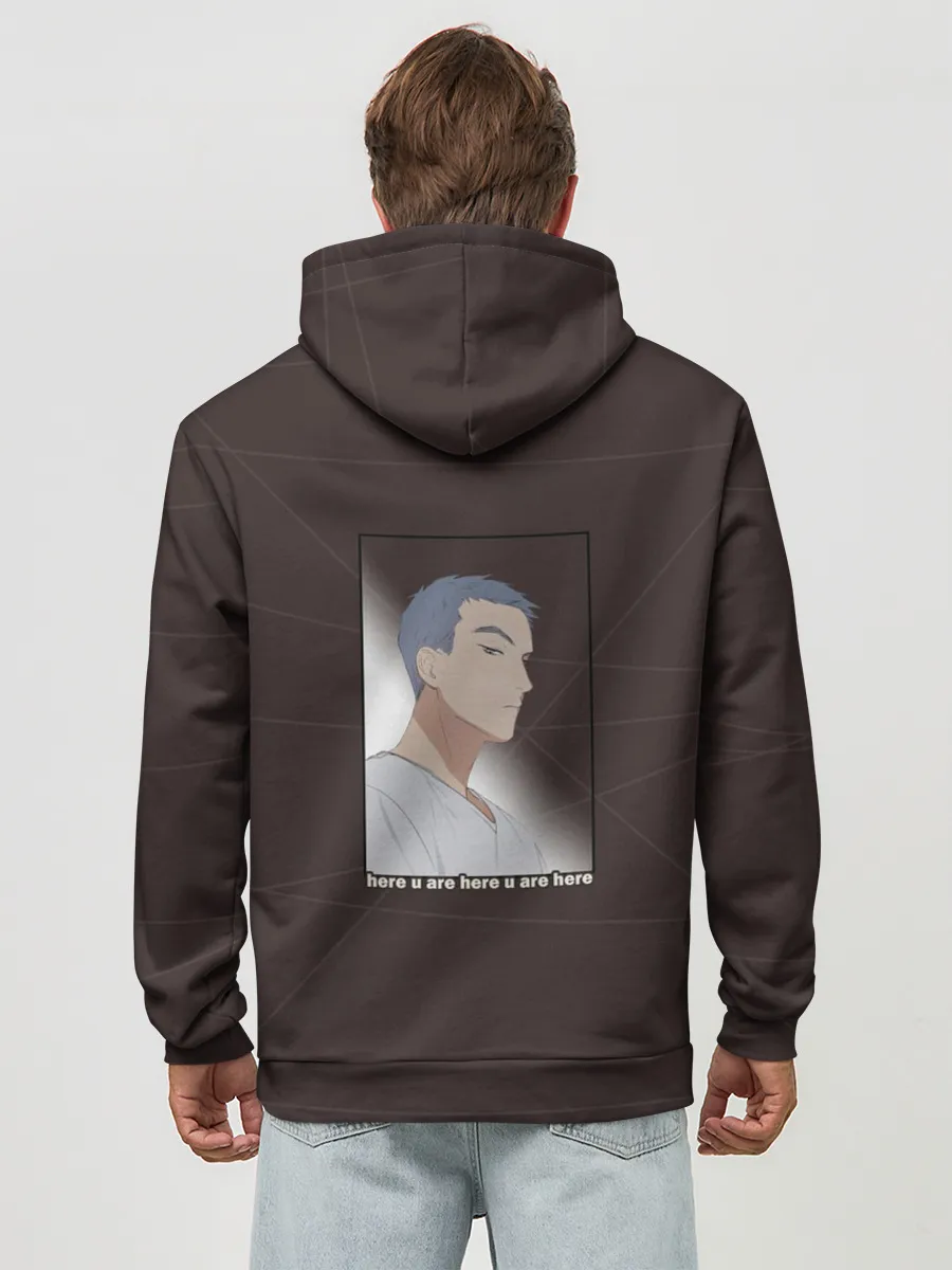 Худи мужской база хлопок / ТЫ ЗДЕСЬ