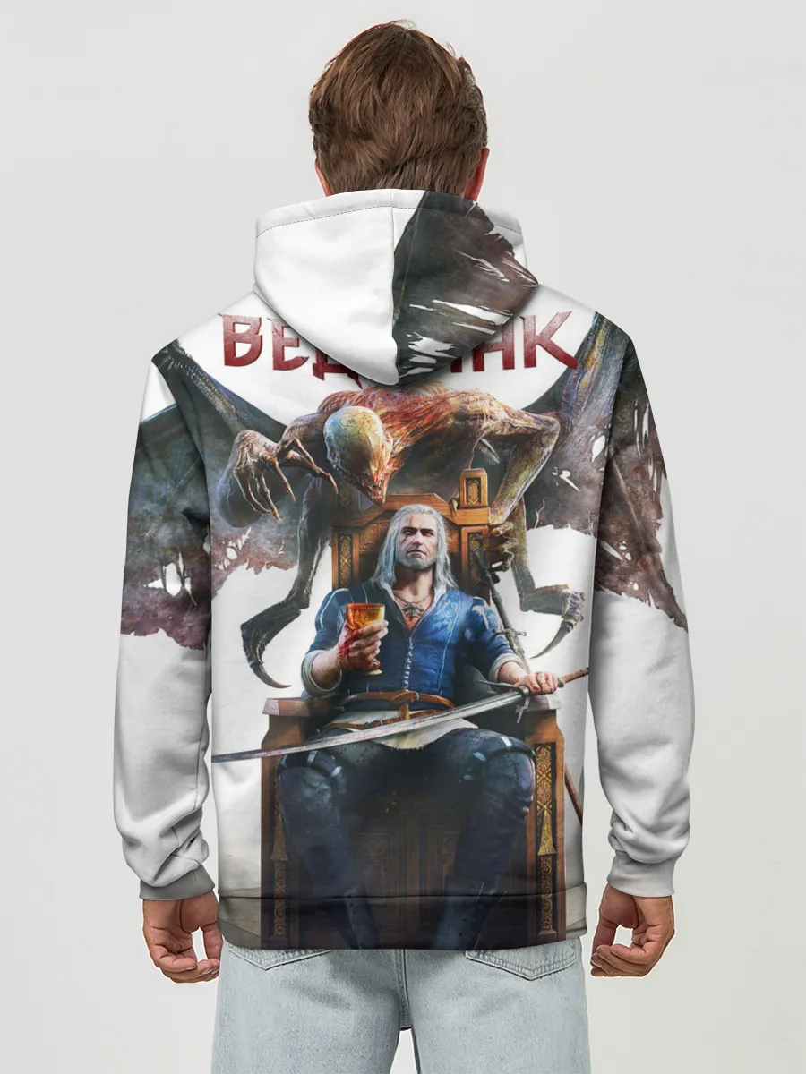 Худи мужской база хлопок / Geralt