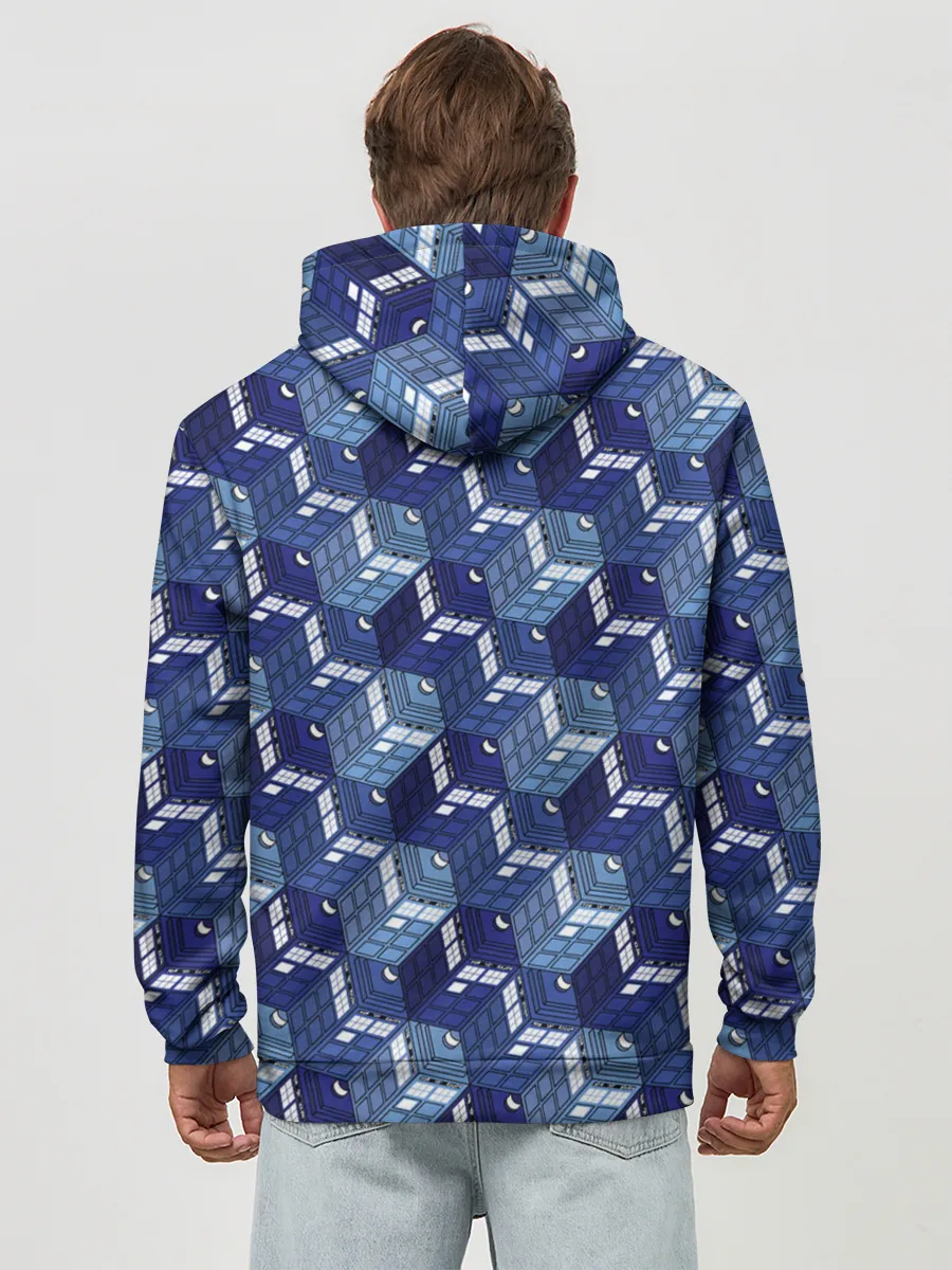 Худи мужской база хлопок / Doctor Who Pattern