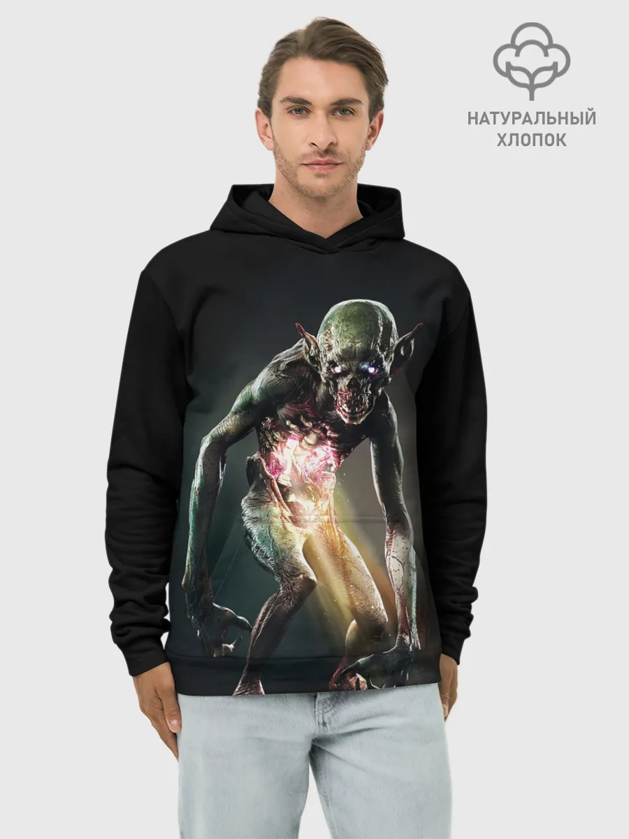 Худи мужской база хлопок / Mglak