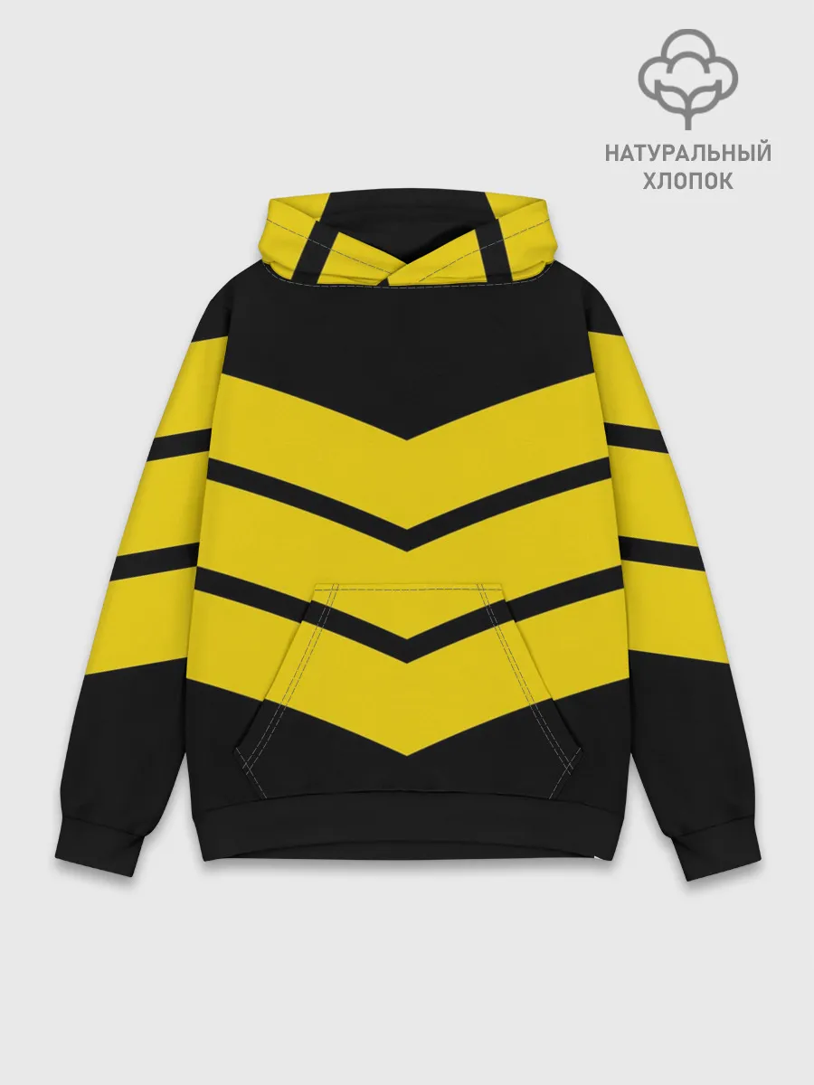 Худи мужской база хлопок / Три полоски