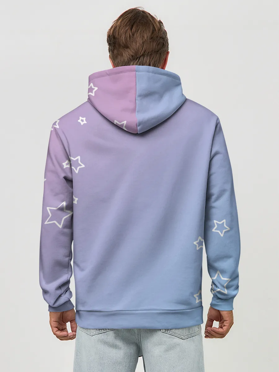 Худи мужской база хлопок / Знак Водолей