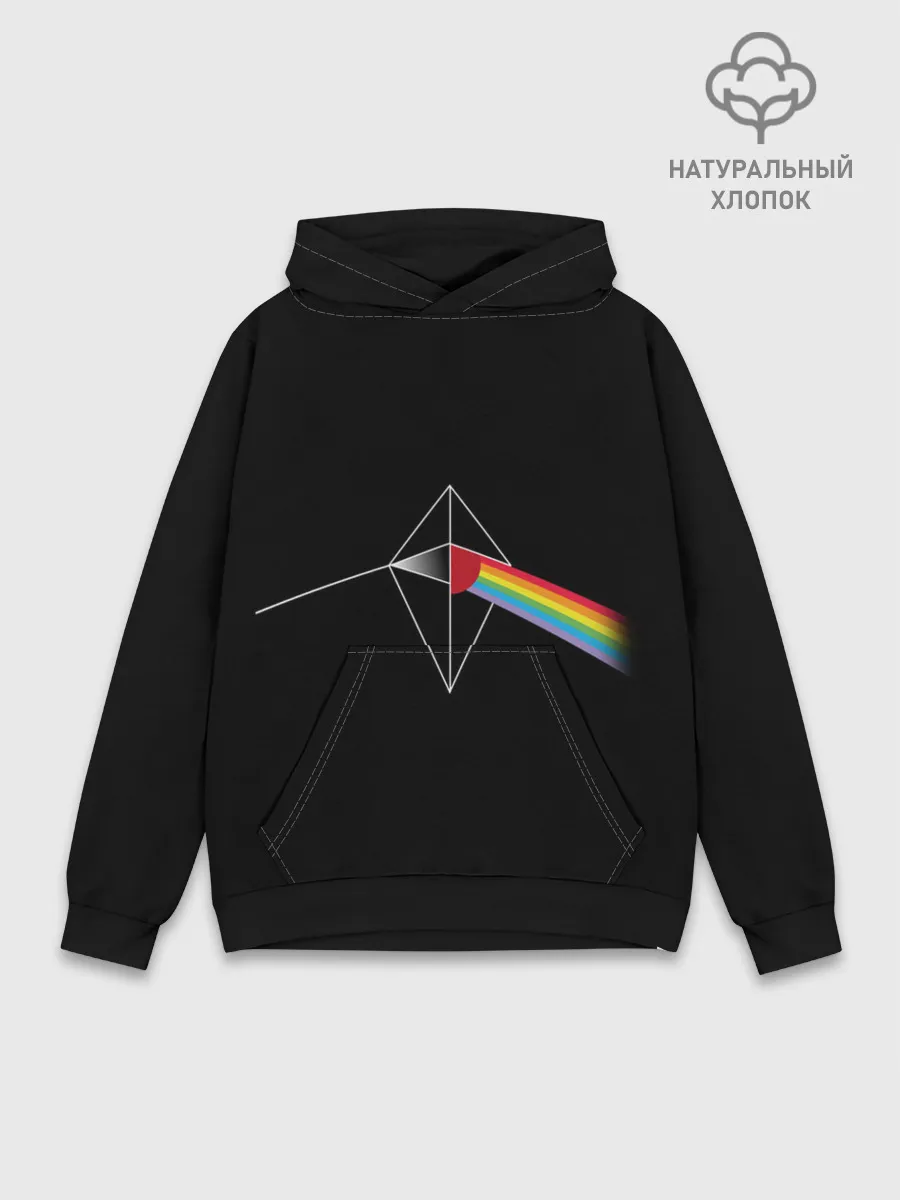 Худи мужской база хлопок / No mens sky x Pink Floyd