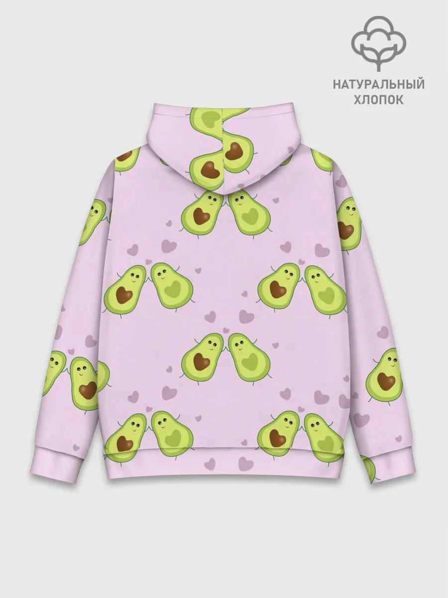 Худи мужской база хлопок / Любовь | Авокадиков
