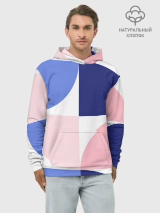 Худи мужской база хлопок / узоры