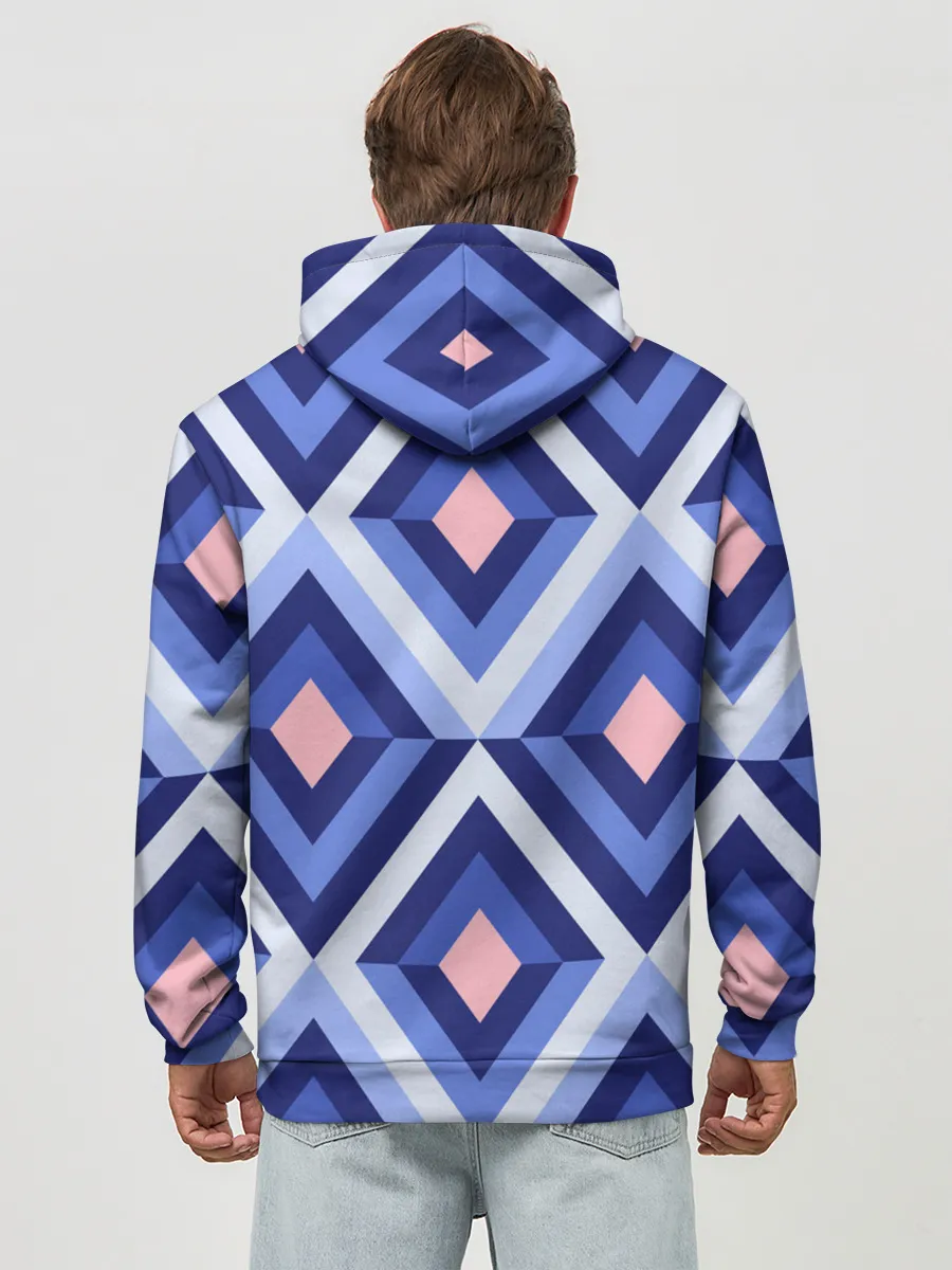 Худи мужской база хлопок / узор