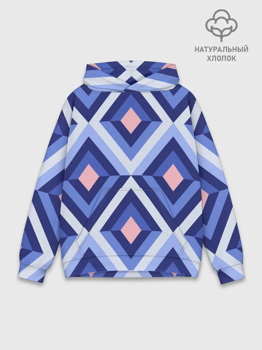 Худи мужской база хлопок / узор