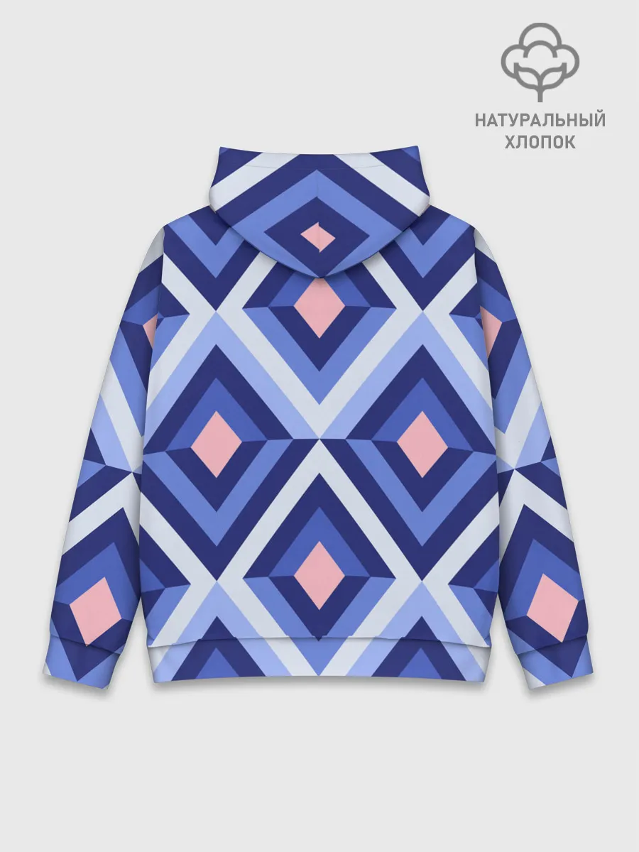 Худи мужской база хлопок / узор