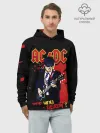 Худи мужской база хлопок / ARE YOU REDY? AC/DC