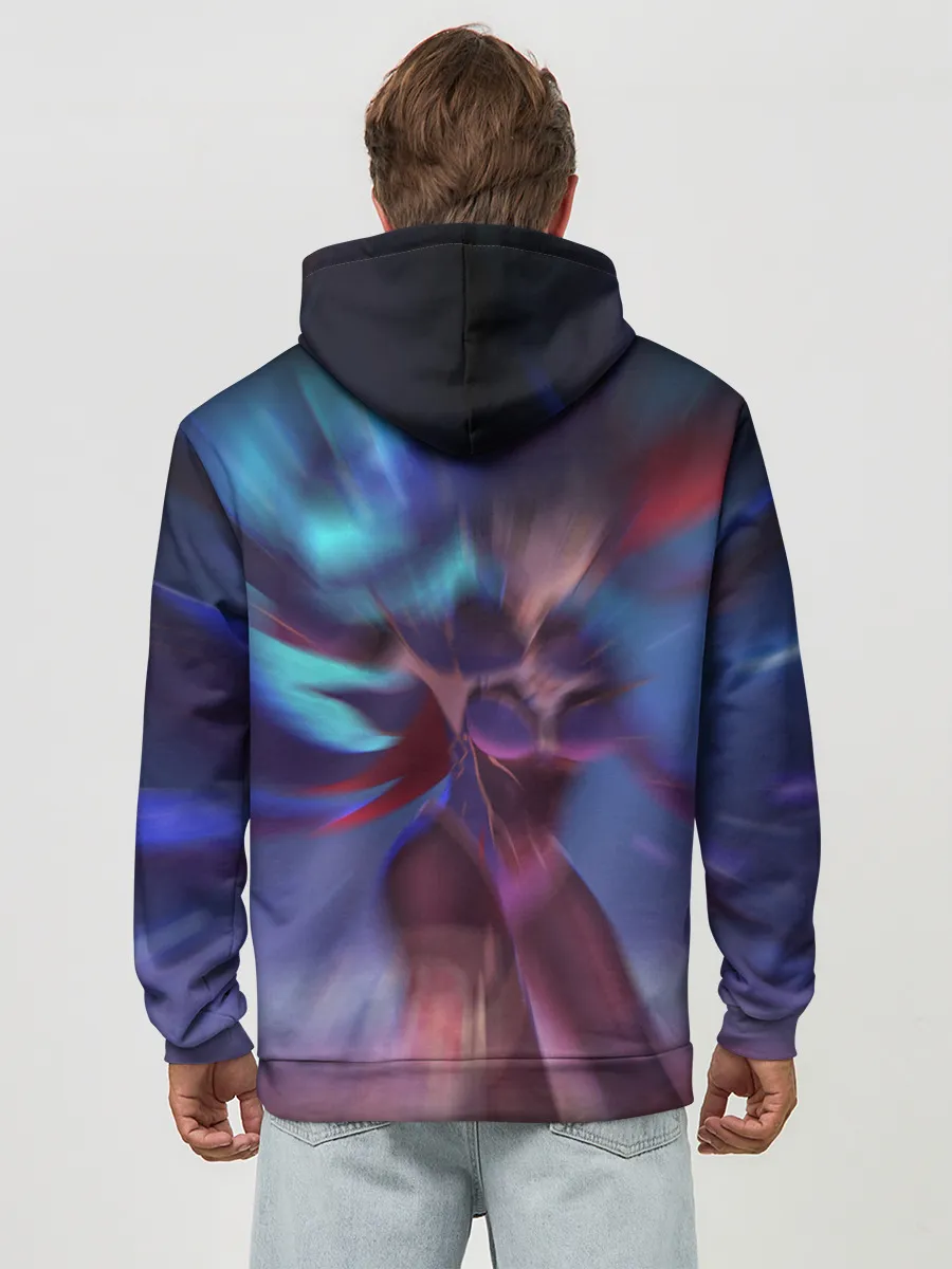 Худи мужской база хлопок / Mona | Genshin Impact | Геншин Импакт