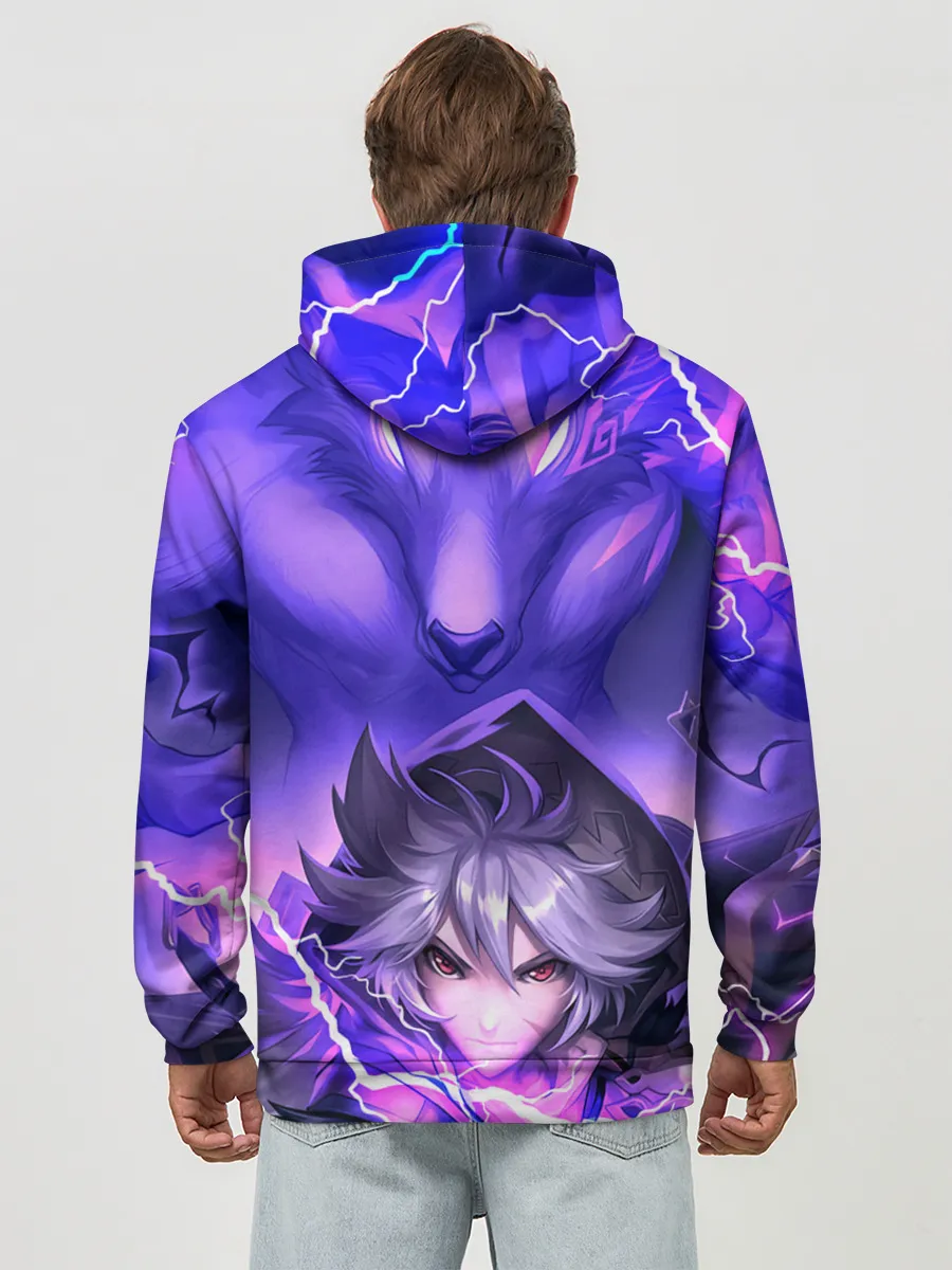 Худи мужской база хлопок / Рэйзор | Genshin Impact | Геншин Импакт