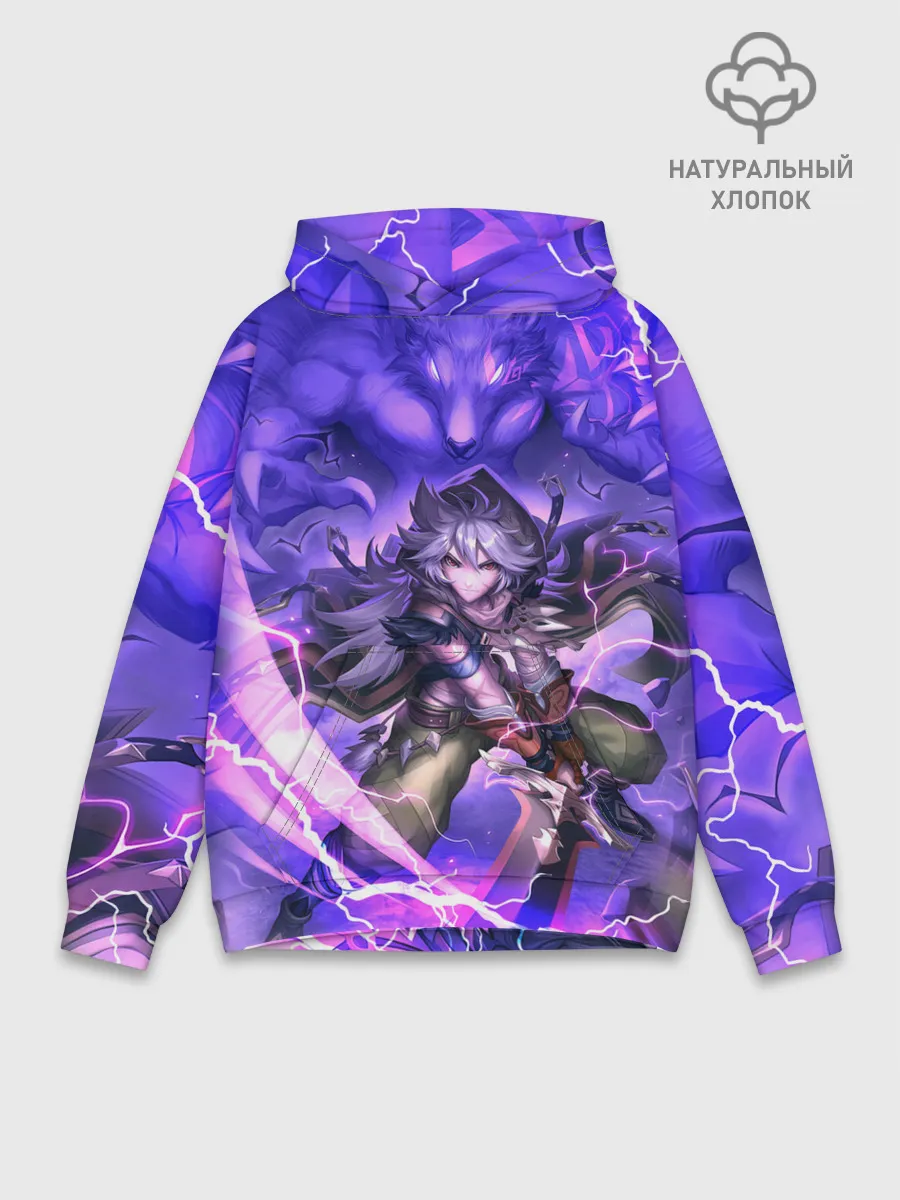 Худи мужской база хлопок / Рэйзор | Genshin Impact | Геншин Импакт