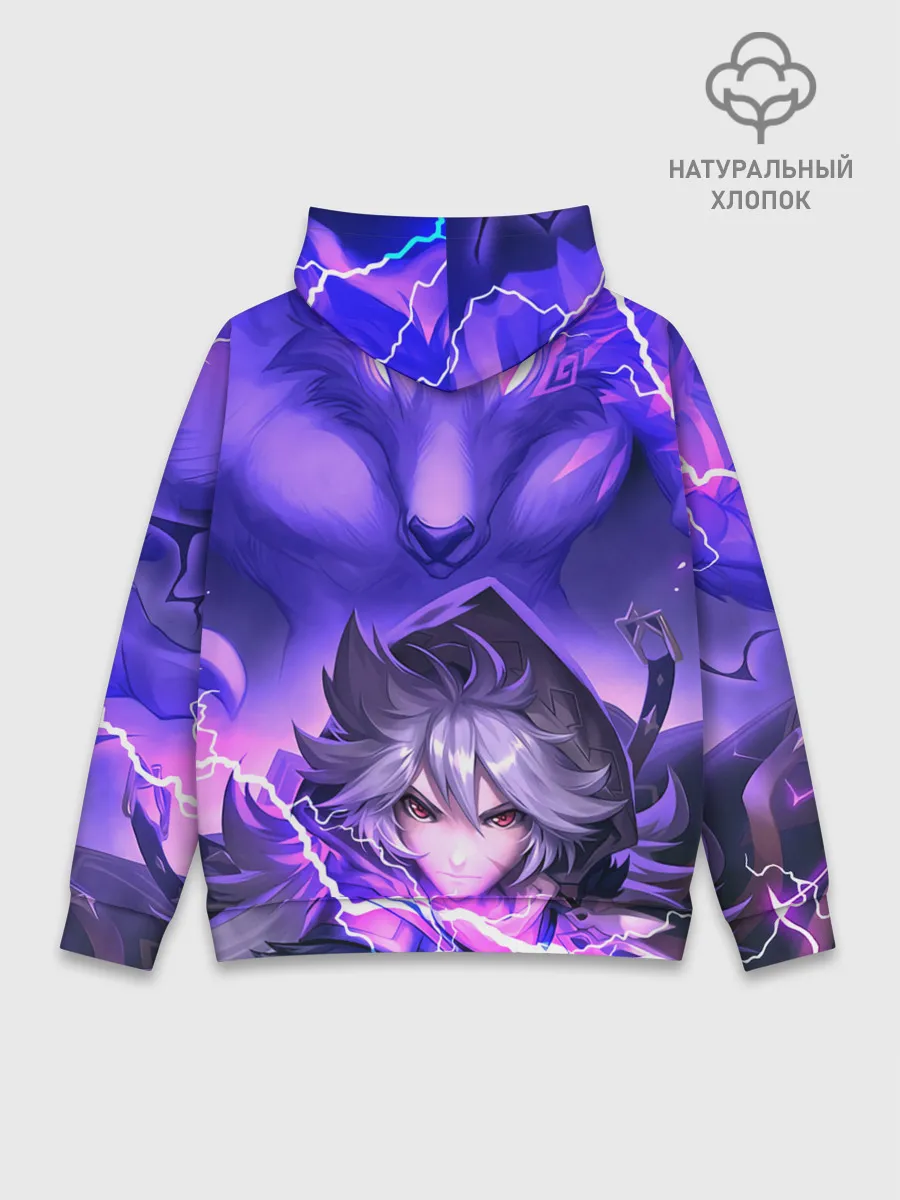 Худи мужской база хлопок / Рэйзор | Genshin Impact | Геншин Импакт