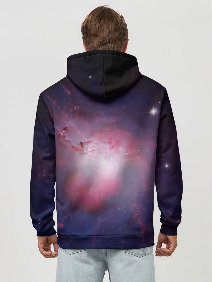 Худи мужской база хлопок / Virgin Galactic космос