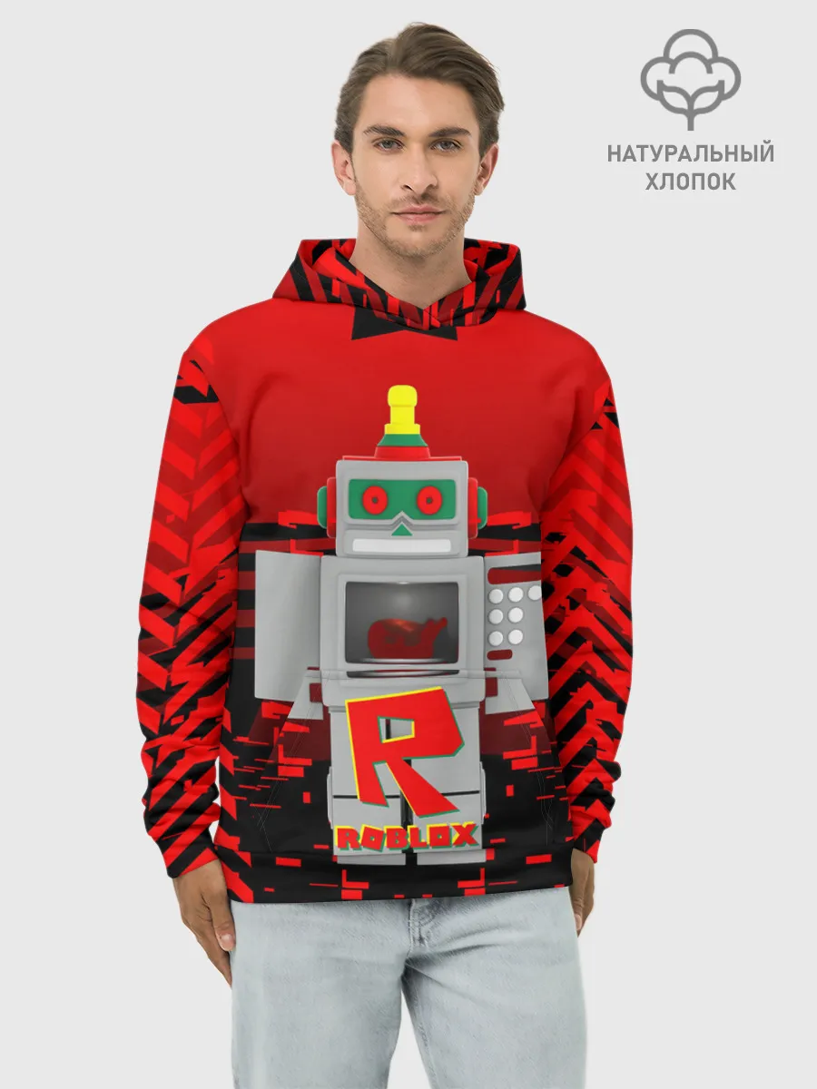 Худи мужской база хлопок / ROBO | ROBLOX | РОБЛОКС