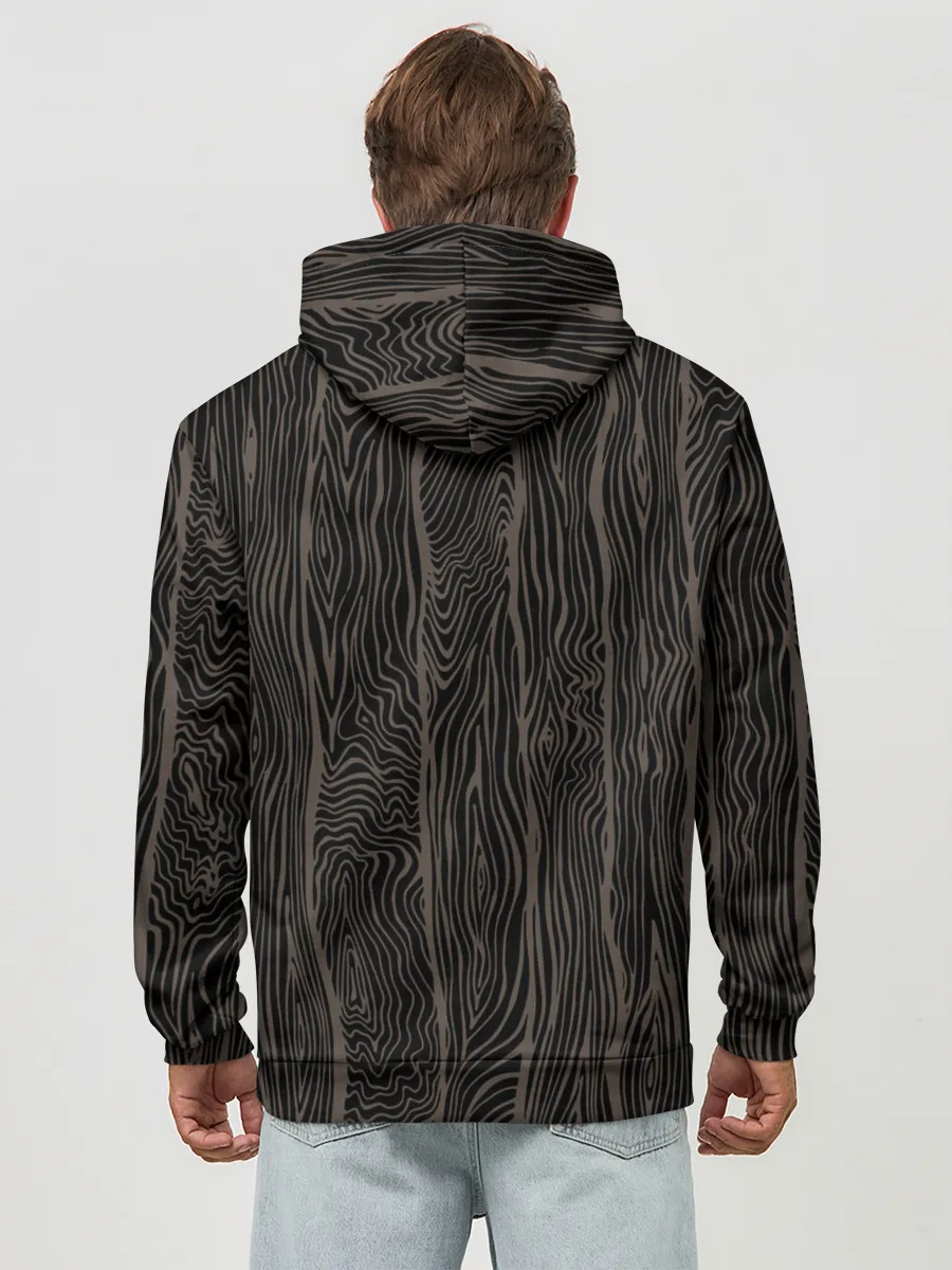 Худи мужской база хлопок / Крутые Бобры