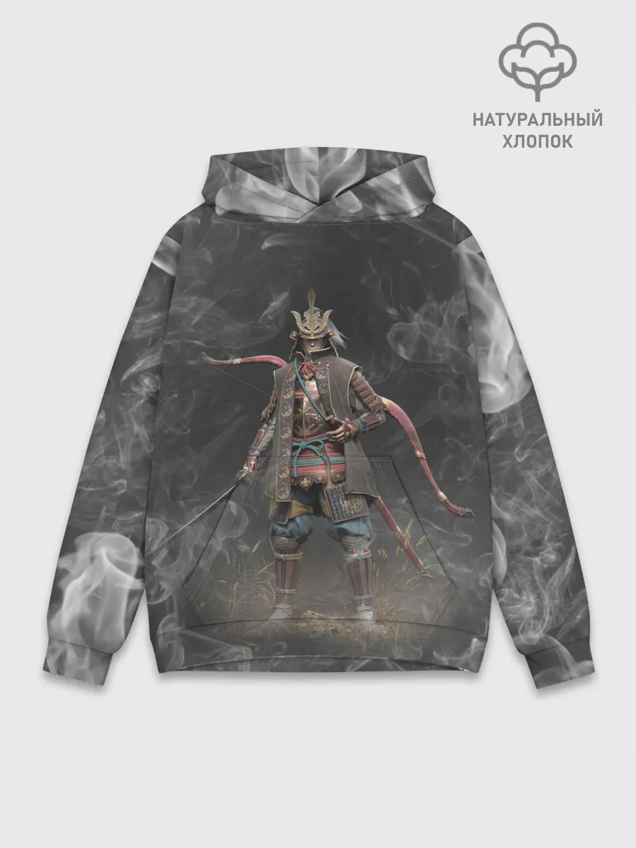 Худи мужской база хлопок / Warrior | Sekiro shadows die twice