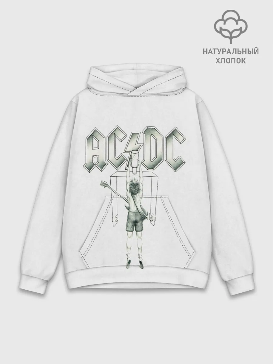 Худи мужской база хлопок / Flick of the Switch AC/DC