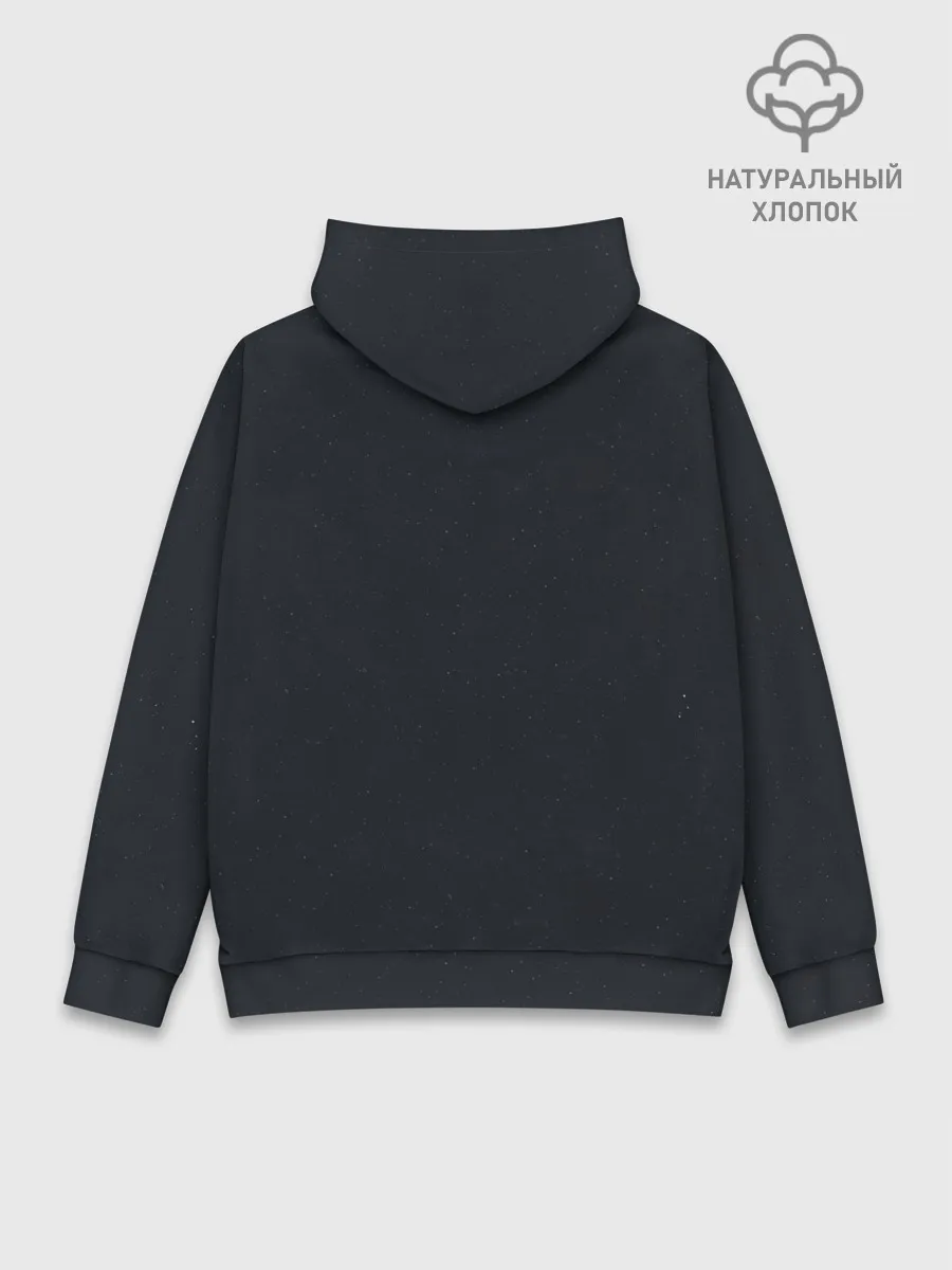 Худи мужской база хлопок / Космическая медуза