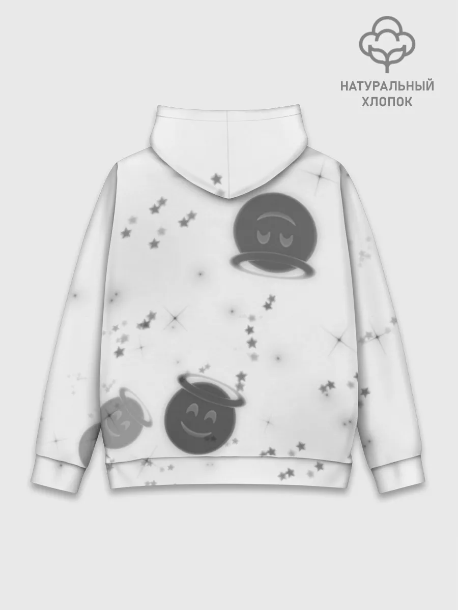 Худи мужской база хлопок / Смайл