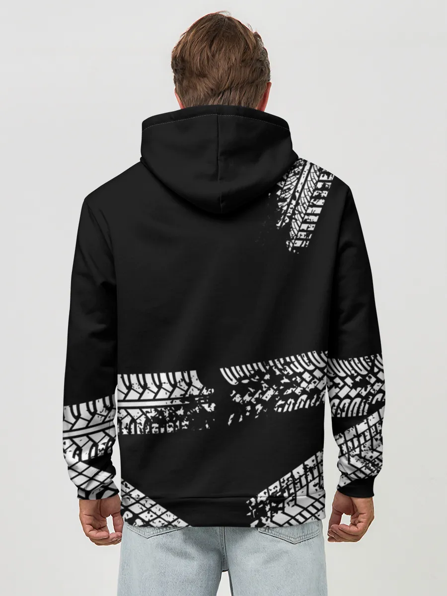 Худи мужской база хлопок / НИВА 4x4