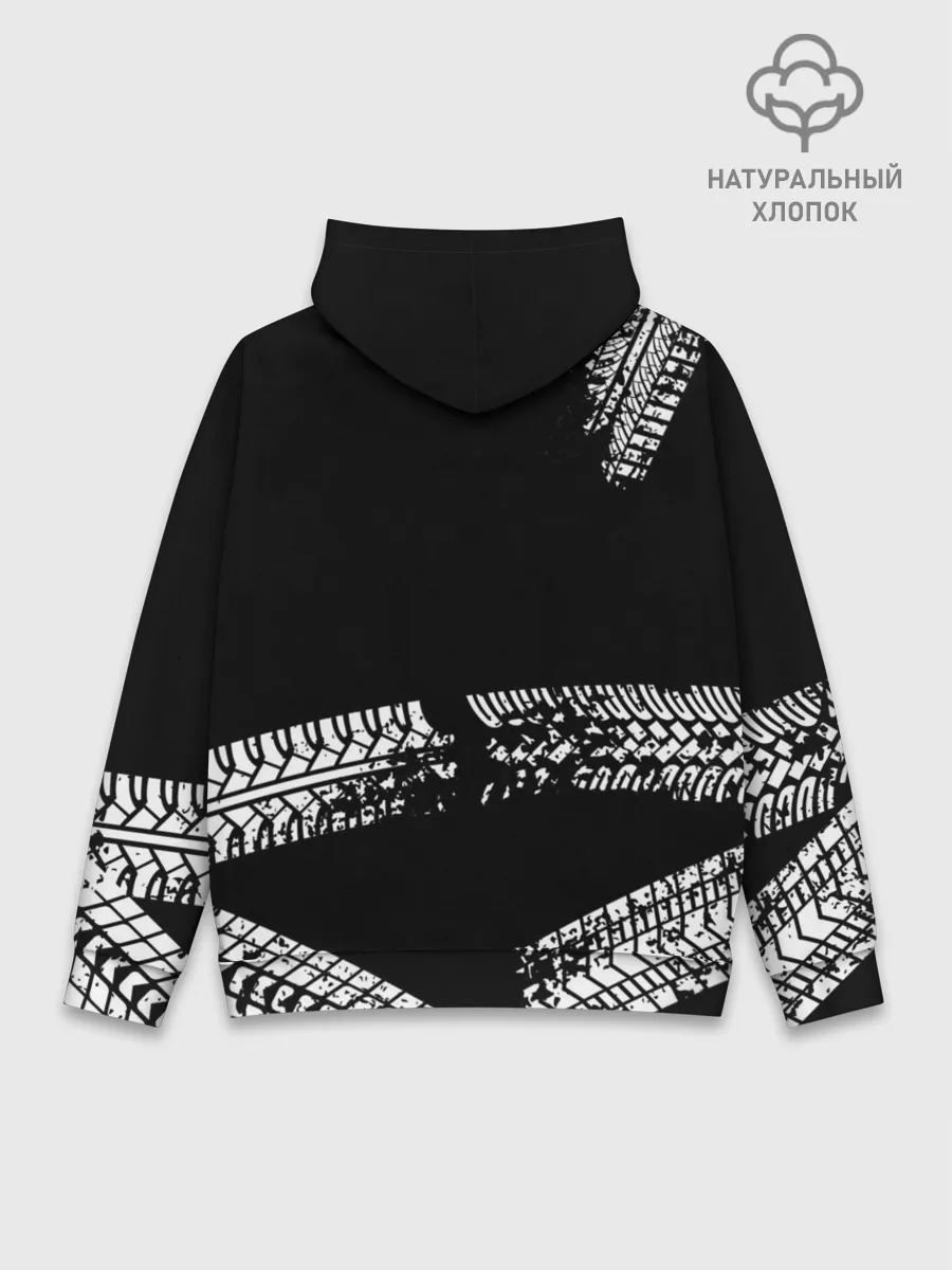 Худи мужской база хлопок / НИВА 4x4