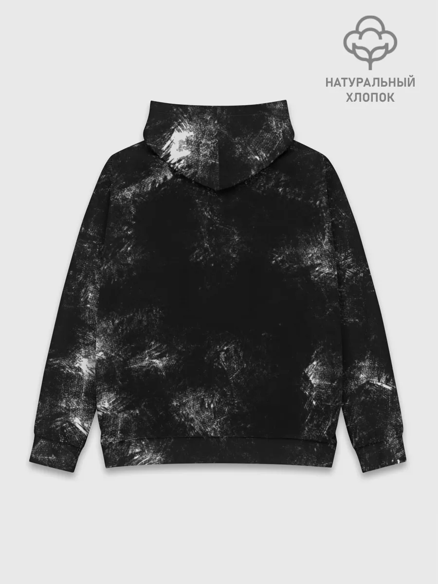 Худи мужской база хлопок / Renault Duster | черный уголь