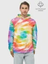 Худи мужской база хлопок / РАДУЖНЫЙ УРАГАН | HURRICANE