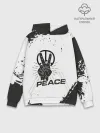 Худи мужской база хлопок / Peace | Мир