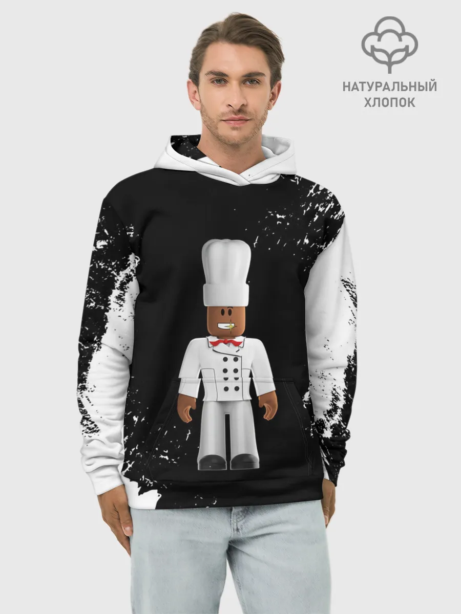 Худи мужской база хлопок / ROBLOX | РОБЛОКС | LOGO