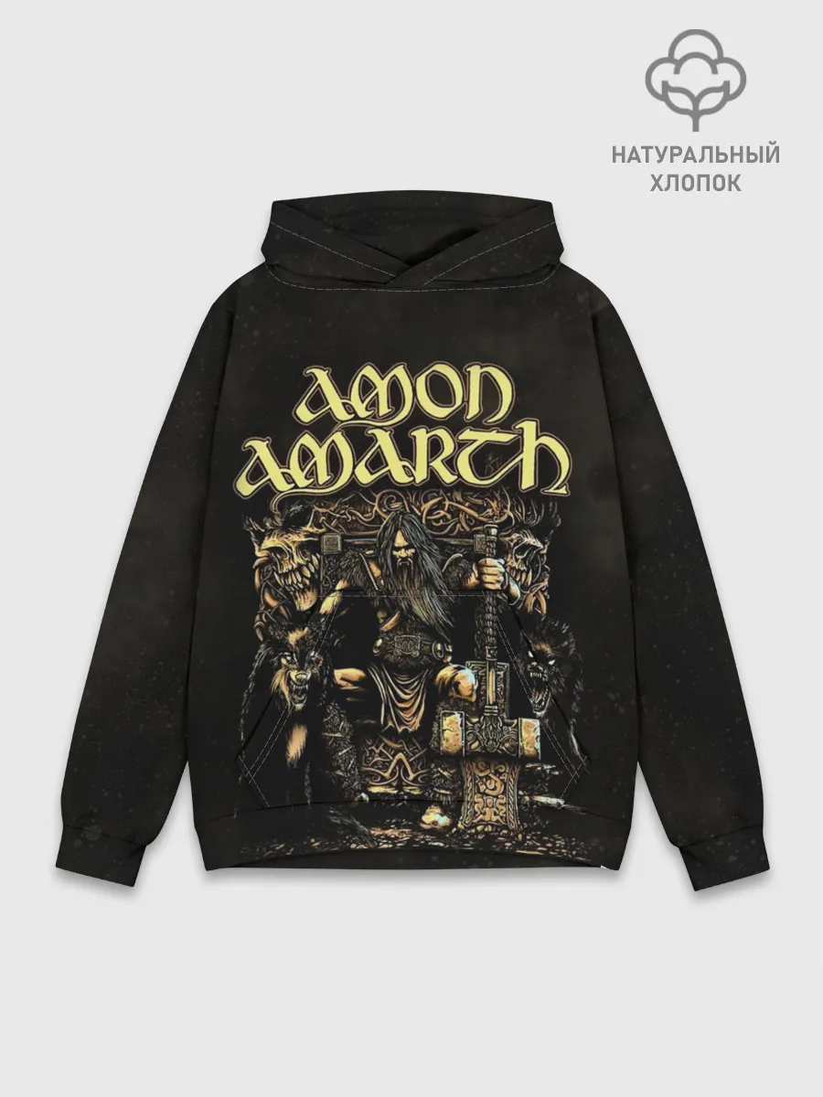 Худи мужской база хлопок / Amon Amarth