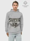 Худи мужской база хлопок / Супер движок