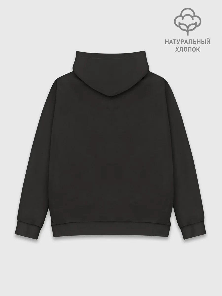 Худи мужской база хлопок / Bikers for life