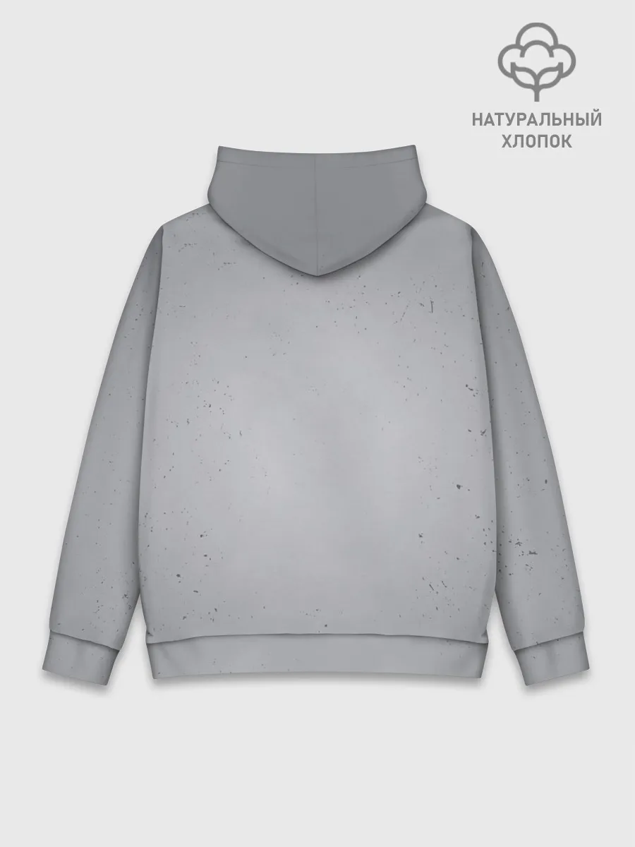 Худи мужской база хлопок / Легендарный гонщик