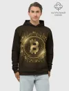 Худи мужской база хлопок / БИТКОИН | КРИПТОВАЛЮТА