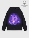Худи мужской база хлопок / BITCOIN IN HAND | БИТКОИН