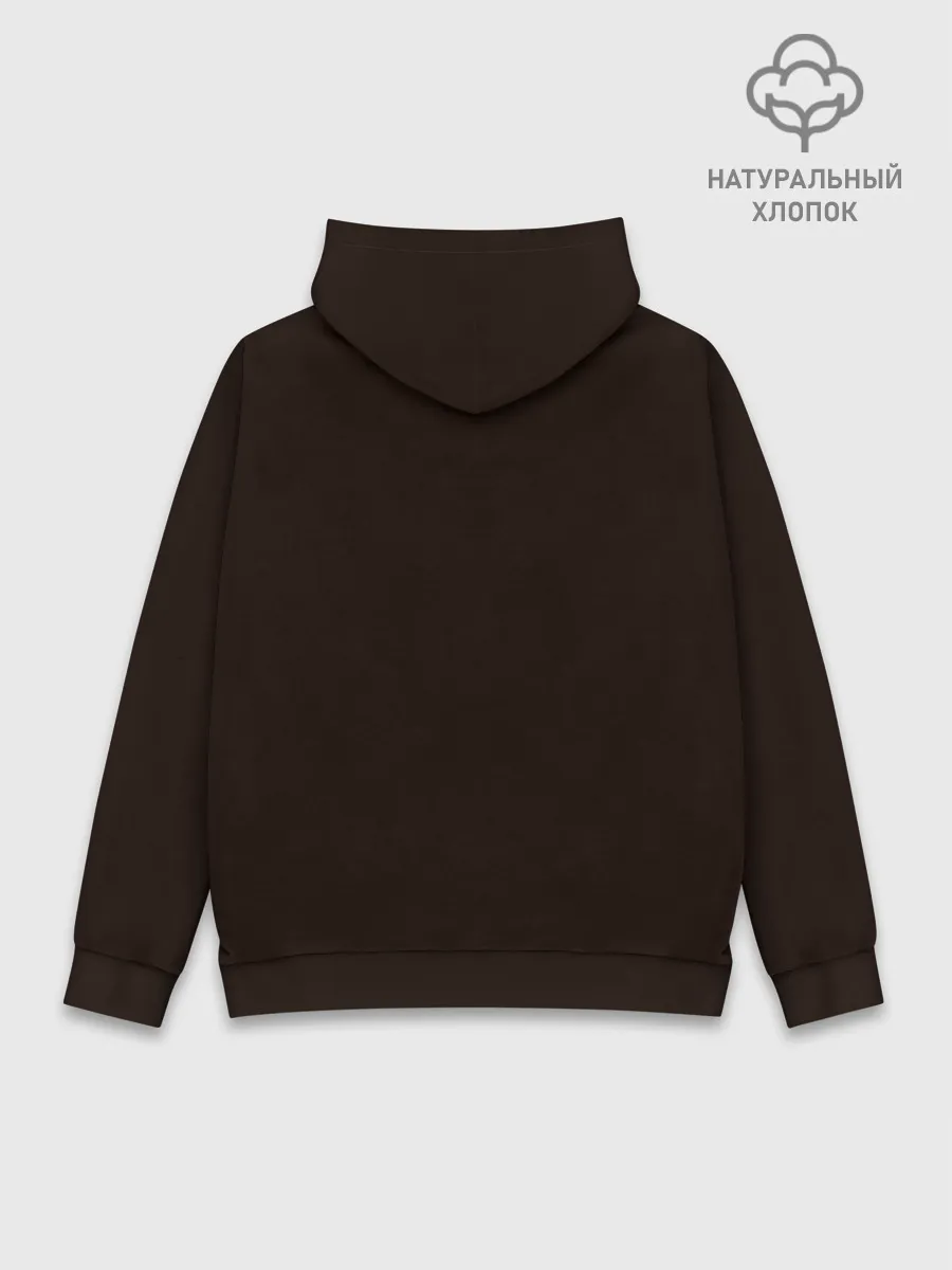 Худи мужской база хлопок / СВЕТЯЩИЙСЯ BITCOIN