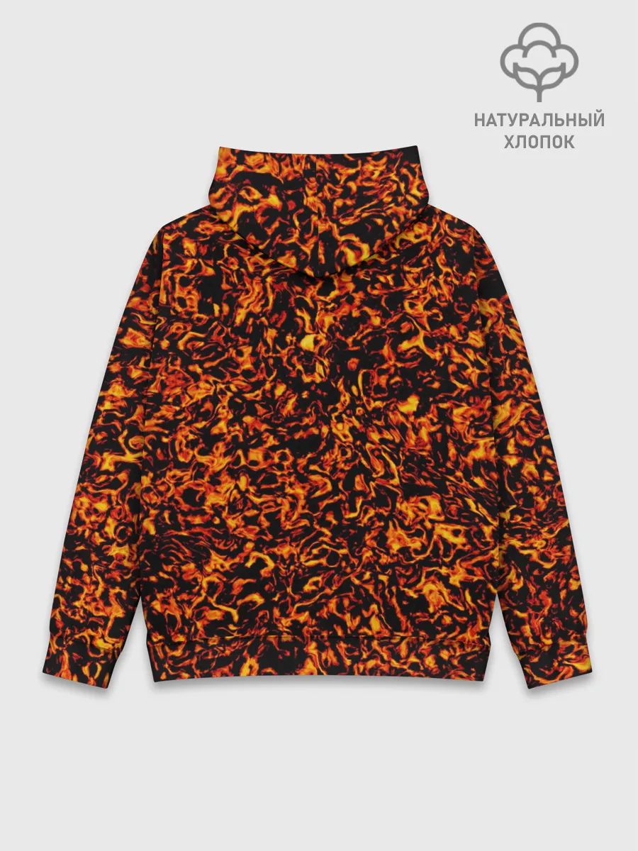 Худи мужской база хлопок / Лавовое расторжение