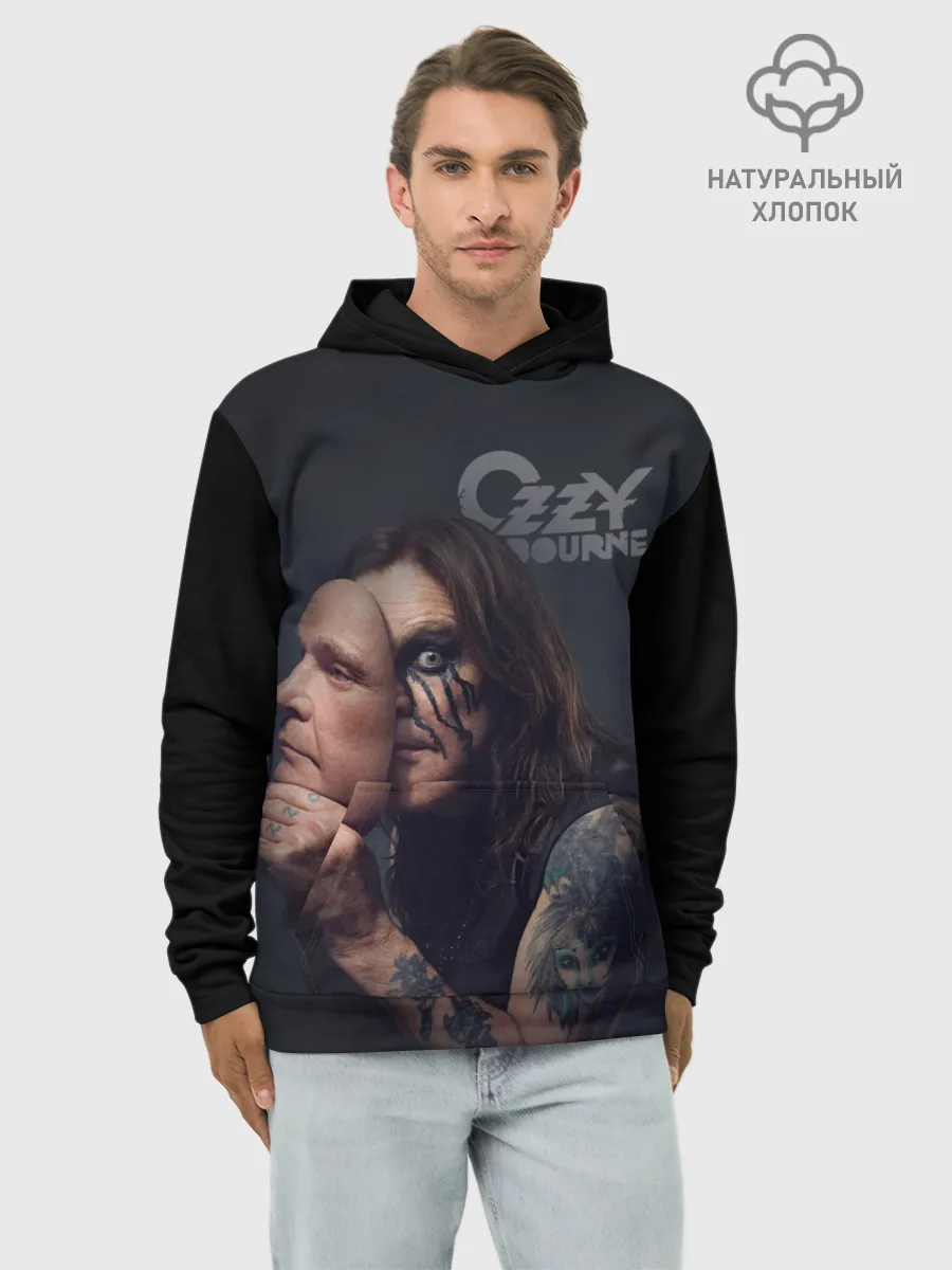 Худи мужской база хлопок / Ozzy Osbourne