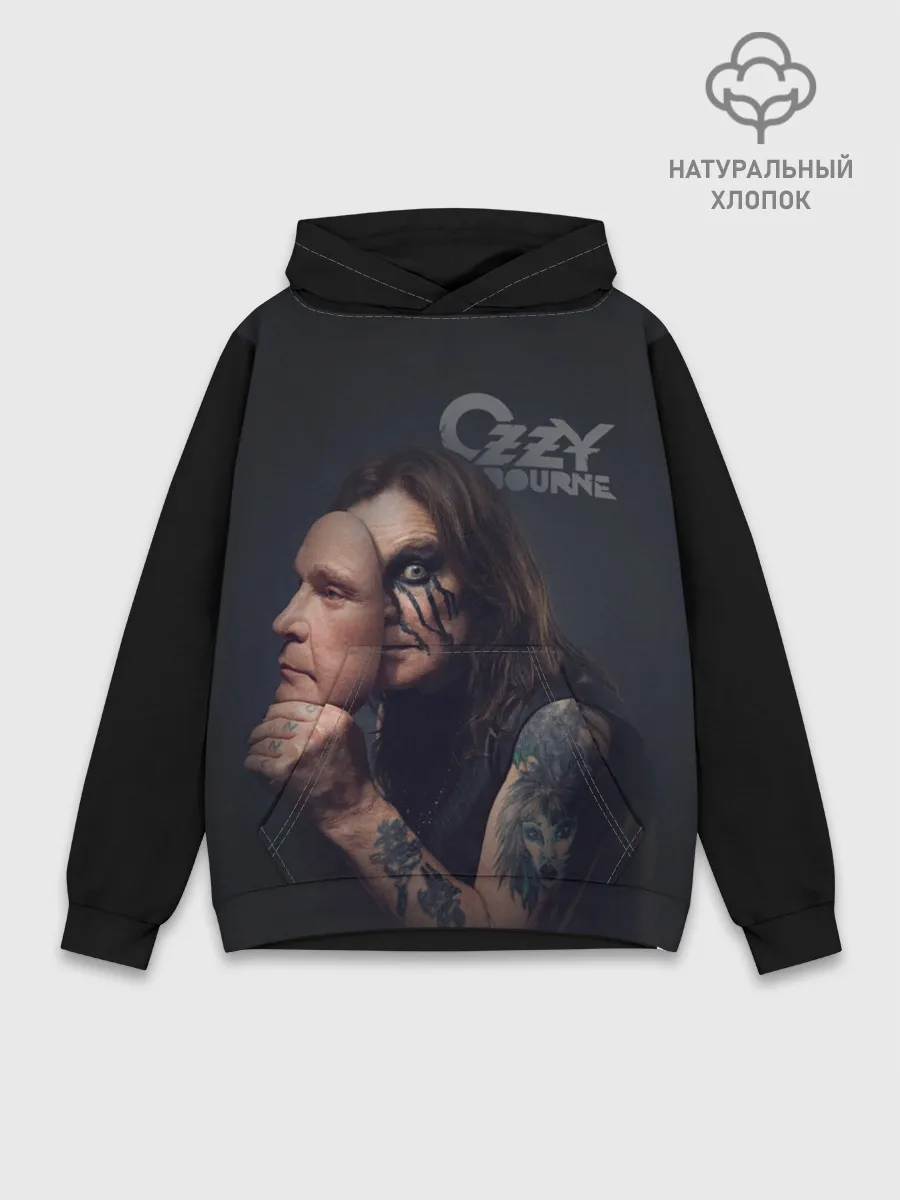 Худи мужской база хлопок / Ozzy Osbourne