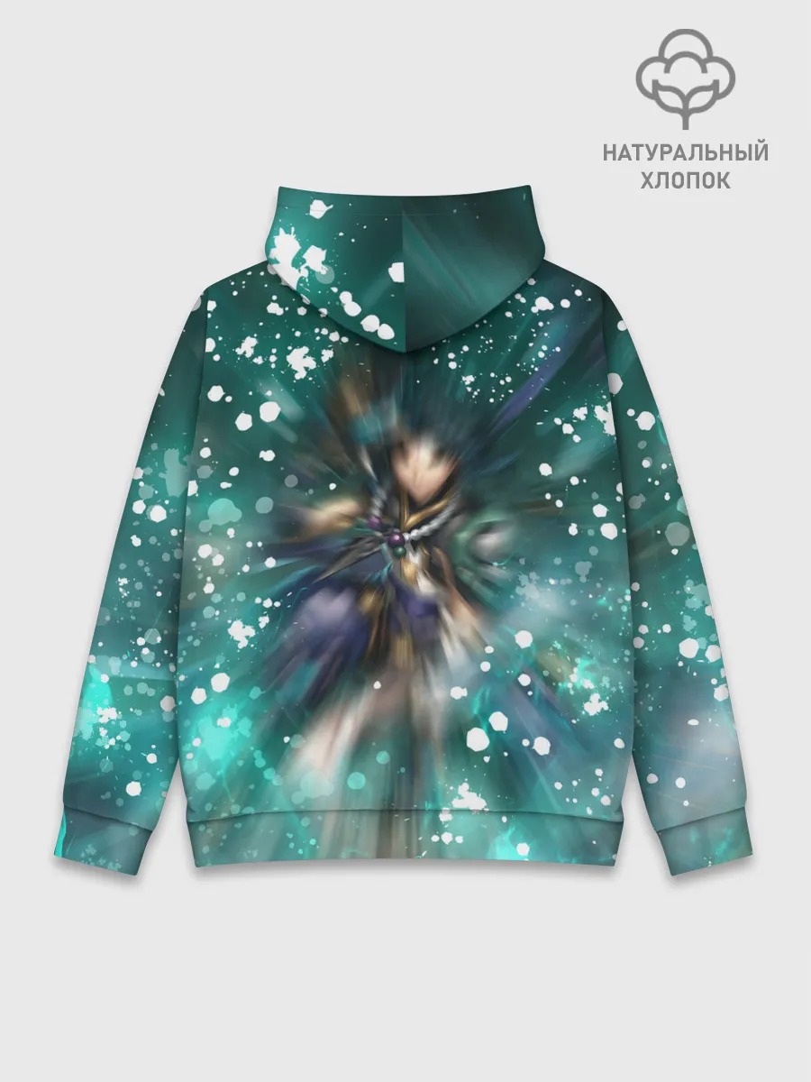 Худи мужской база хлопок / Сяо | Геншин Импакт