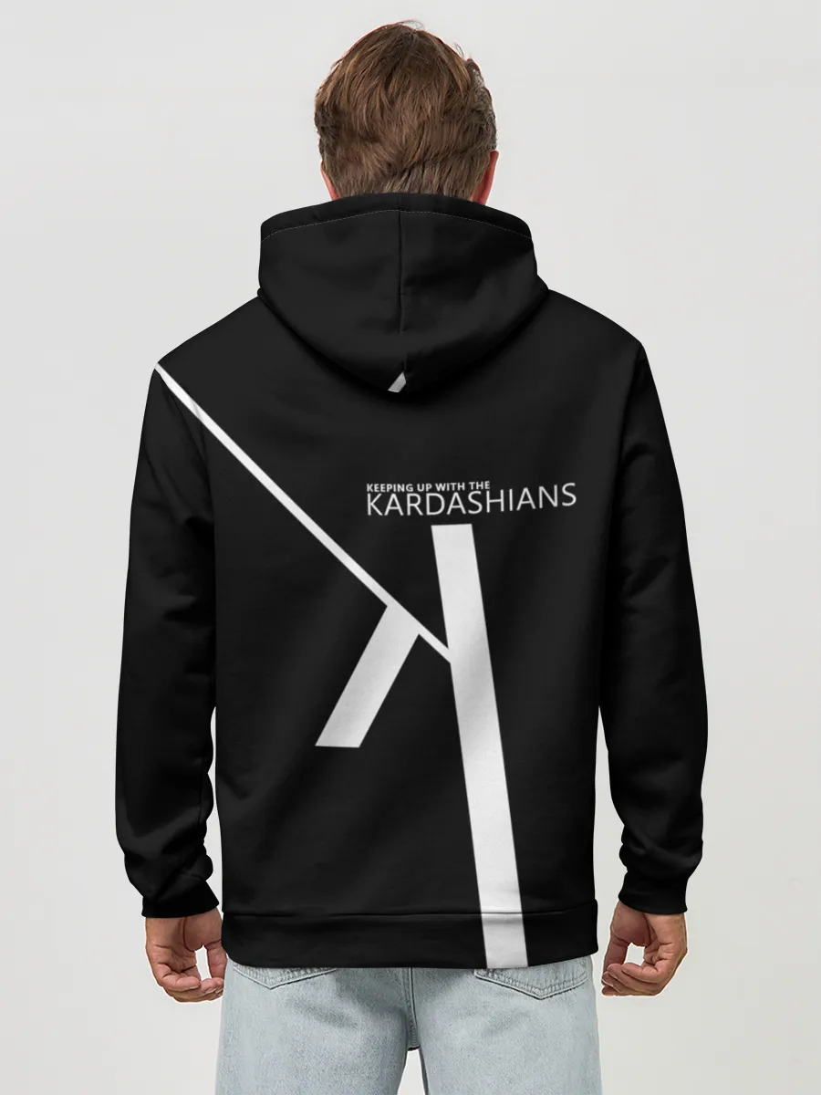 Худи мужской база хлопок / Семейство Кардашьян