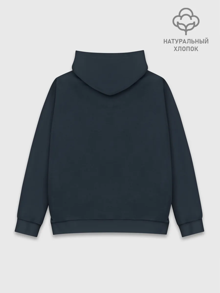 Худи мужской база хлопок / Скелет механик