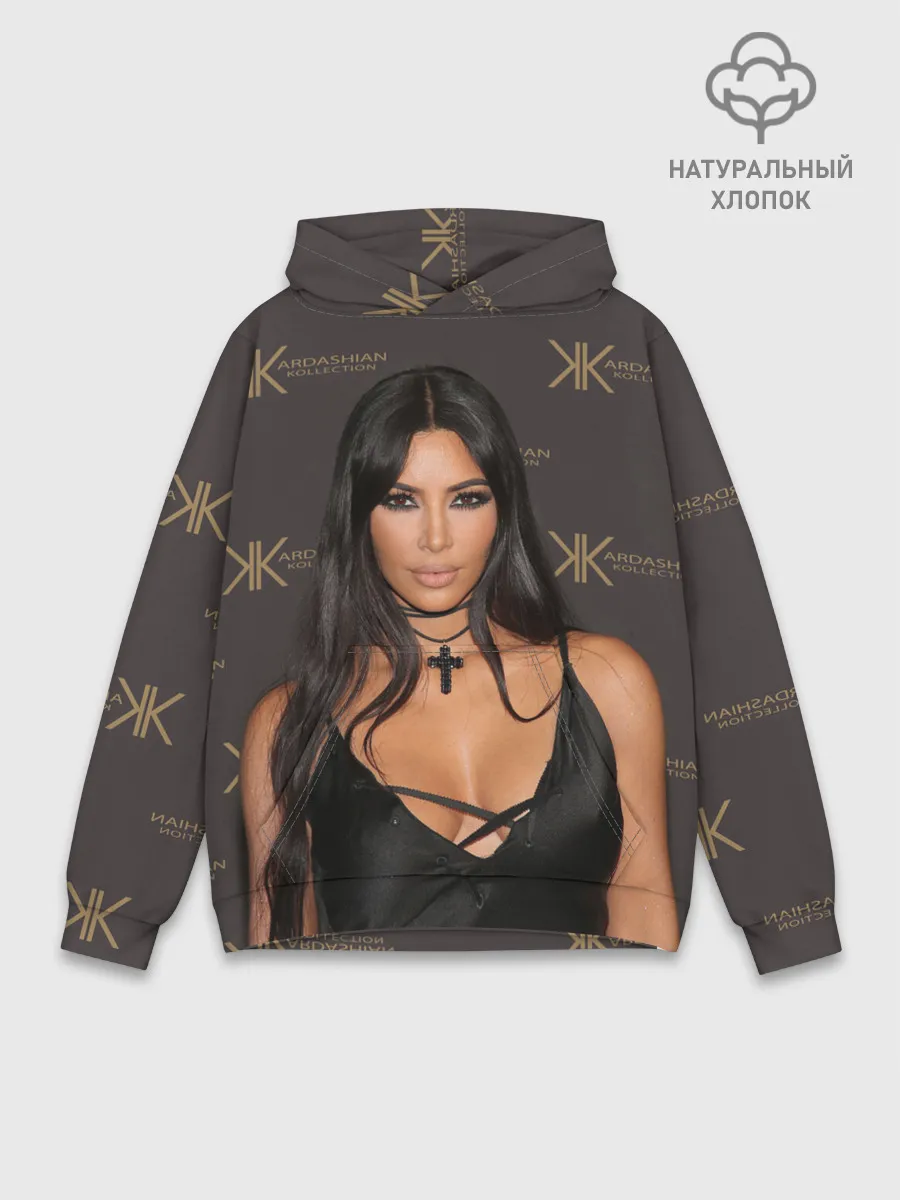 Худи мужской база хлопок / Ким Кардашьян
