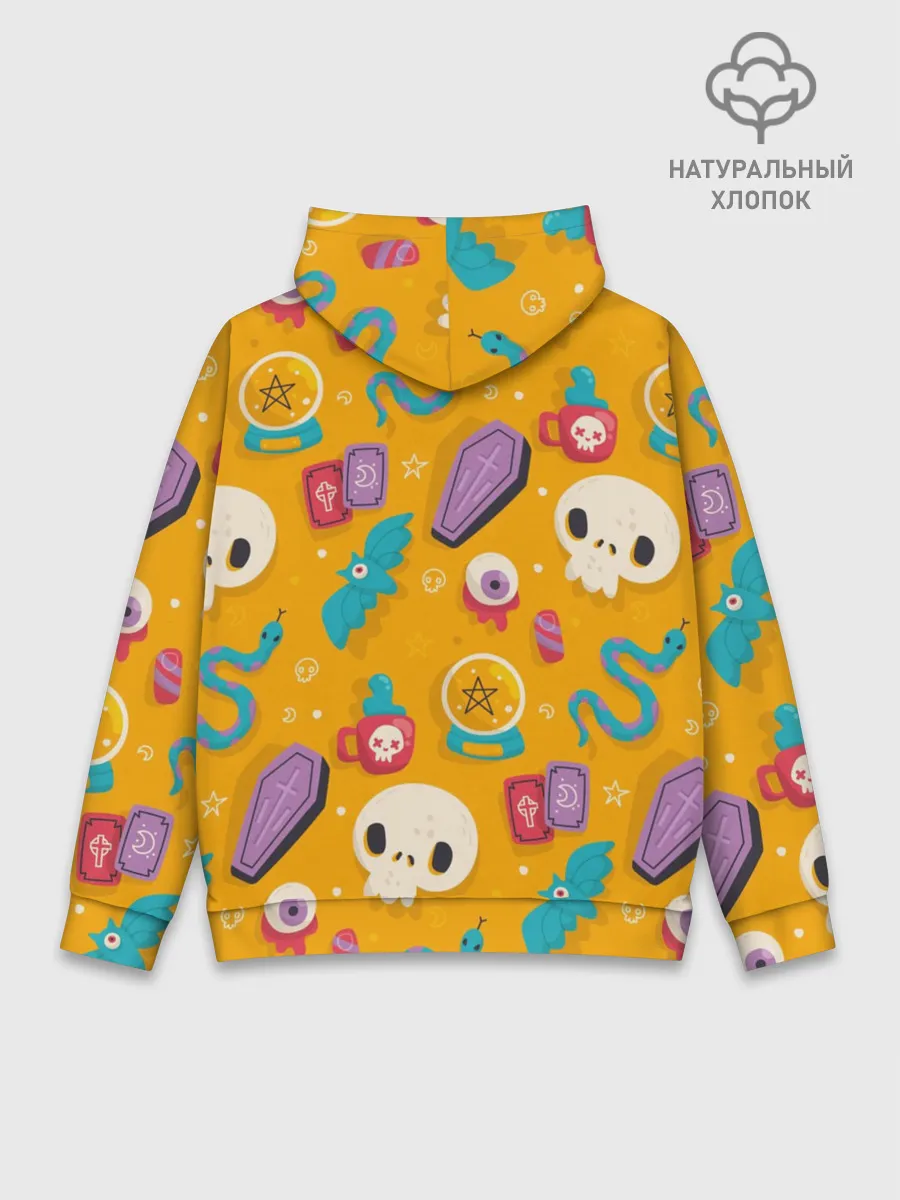 Худи мужской база хлопок / Весенний Хэллоуин