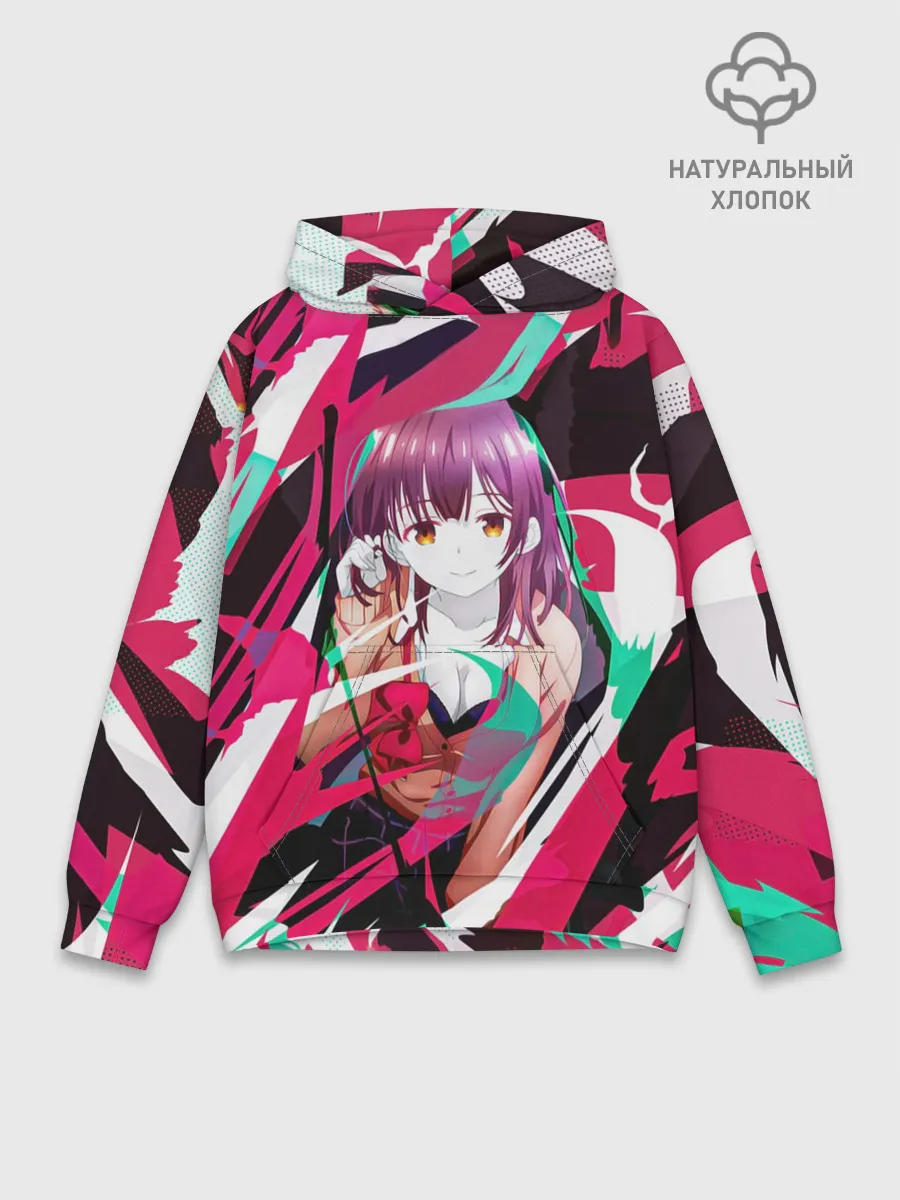 Худи мужской база хлопок / Sayu Ogiwara