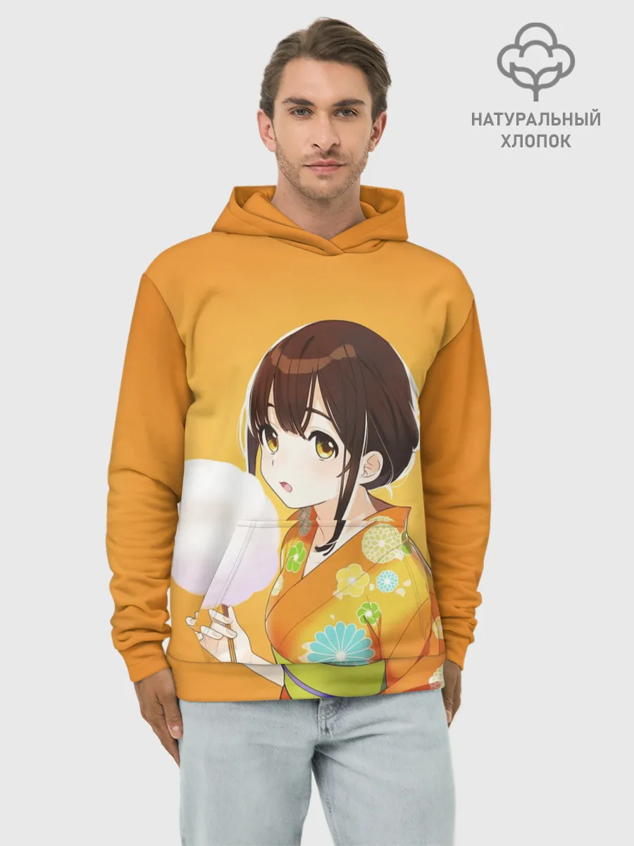 Худи мужской база хлопок / Саю