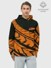 Худи мужской база хлопок / ORANGE KTM | КТМ