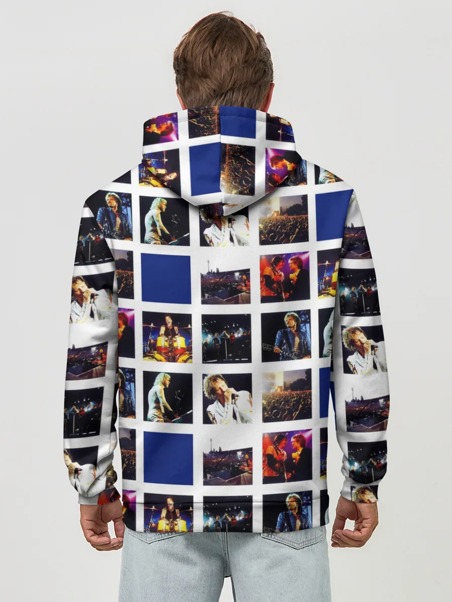 Худи мужской база хлопок / The Crush Tour - Bon Jovi