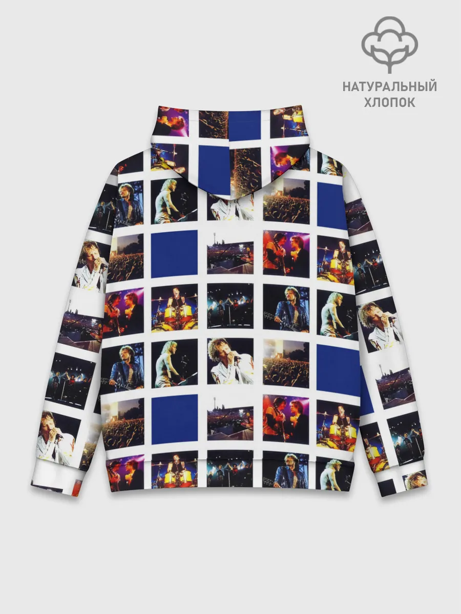 Худи мужской база хлопок / The Crush Tour - Bon Jovi